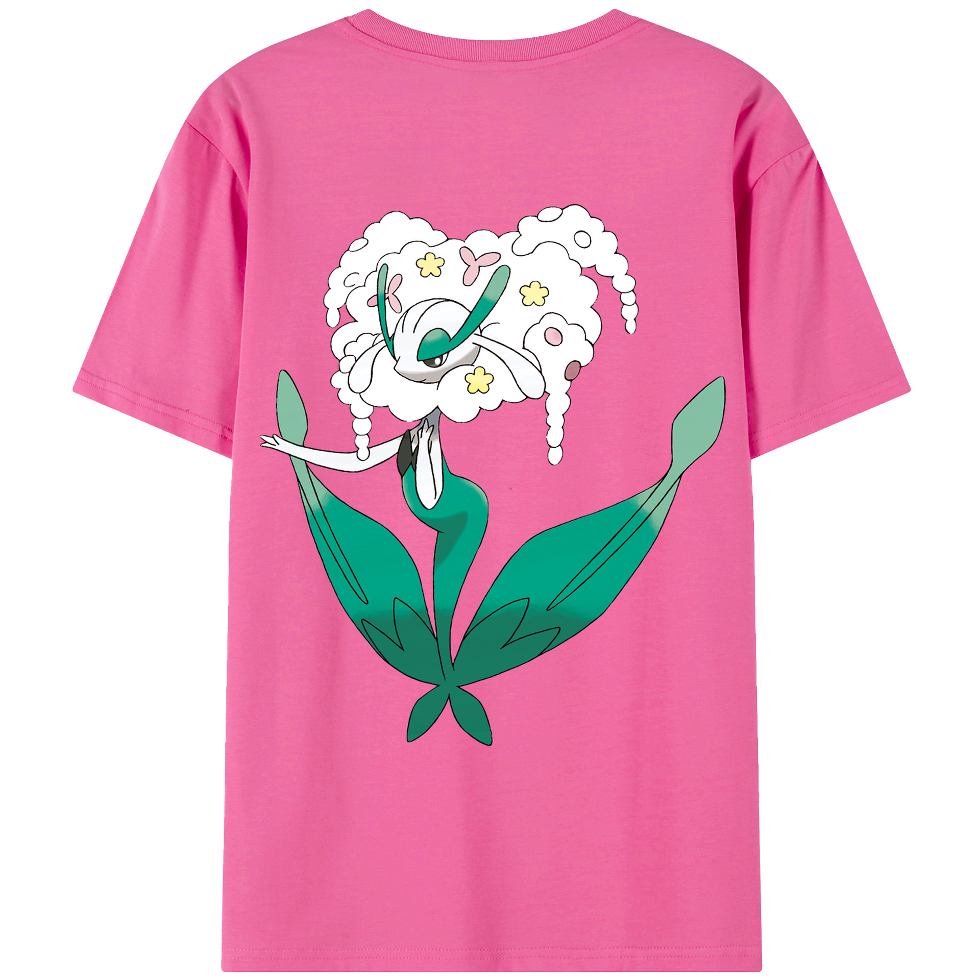 （画像用） ポケットモンスター Pokémon レディース半袖Tシャツ(バックプリント)